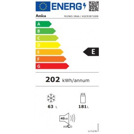 Lodówka Amica FK2965.3RAA