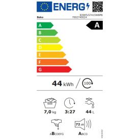 Pralka Beko B3WFU57415WBPB