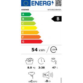 Pralka HISENSE WF3V8023BWSPL