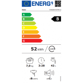 Pralka Haier THASN476TM4-S