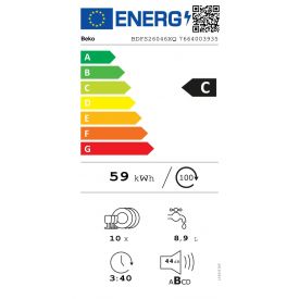 Zmywarka Beko BDFS26046XQ